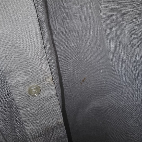 Ralph Lauren Linen Short-sleeve Shirt- 1XB - Picture 7 of 9